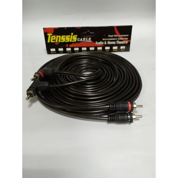 Kabel RCA 5 meter Tenssis