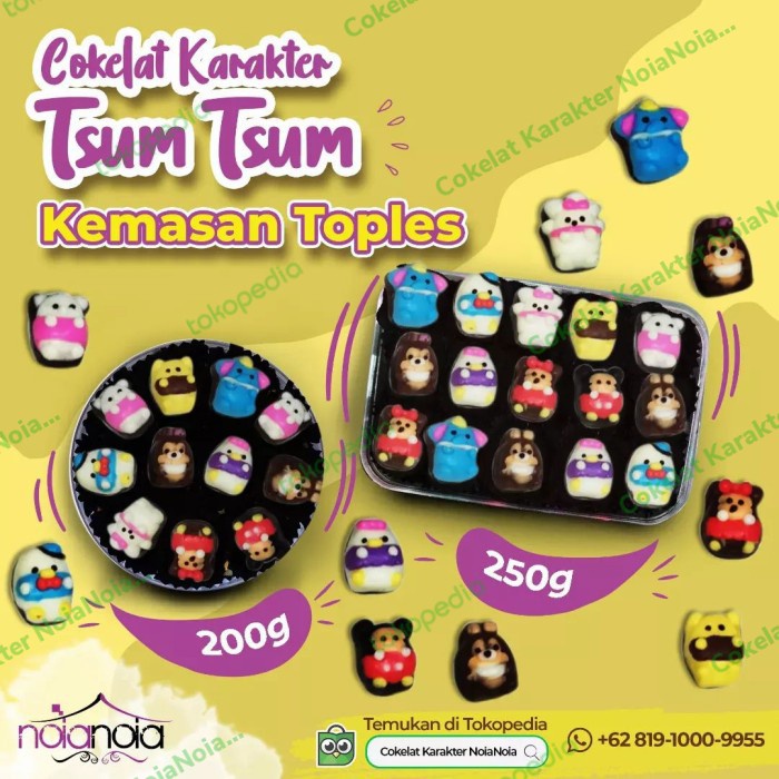 

Cokelat / Coklat Karakter Tsum Tsum