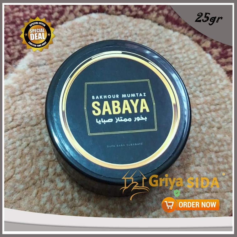 Dupa bukhur sabaya 25gr premium buhur baba gahru Dupa Bakour Arab Pengahrum Ruangan PROMO