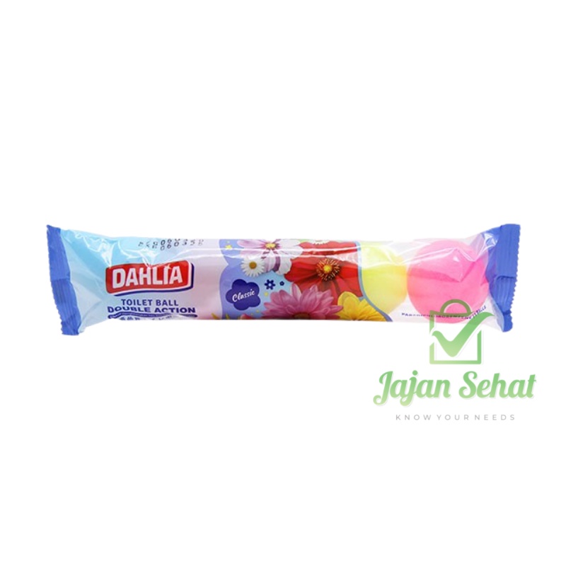 Dahlia Toilet Ball 5 Pcs - 200gr