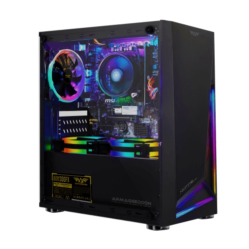 Casing Armageddon Nimitz N5 Aurora M.ATX Tanpa Fan