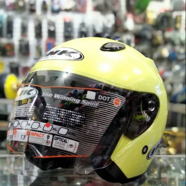 Helm Ink Centro Jet original / Sni ink centro solid yellow
