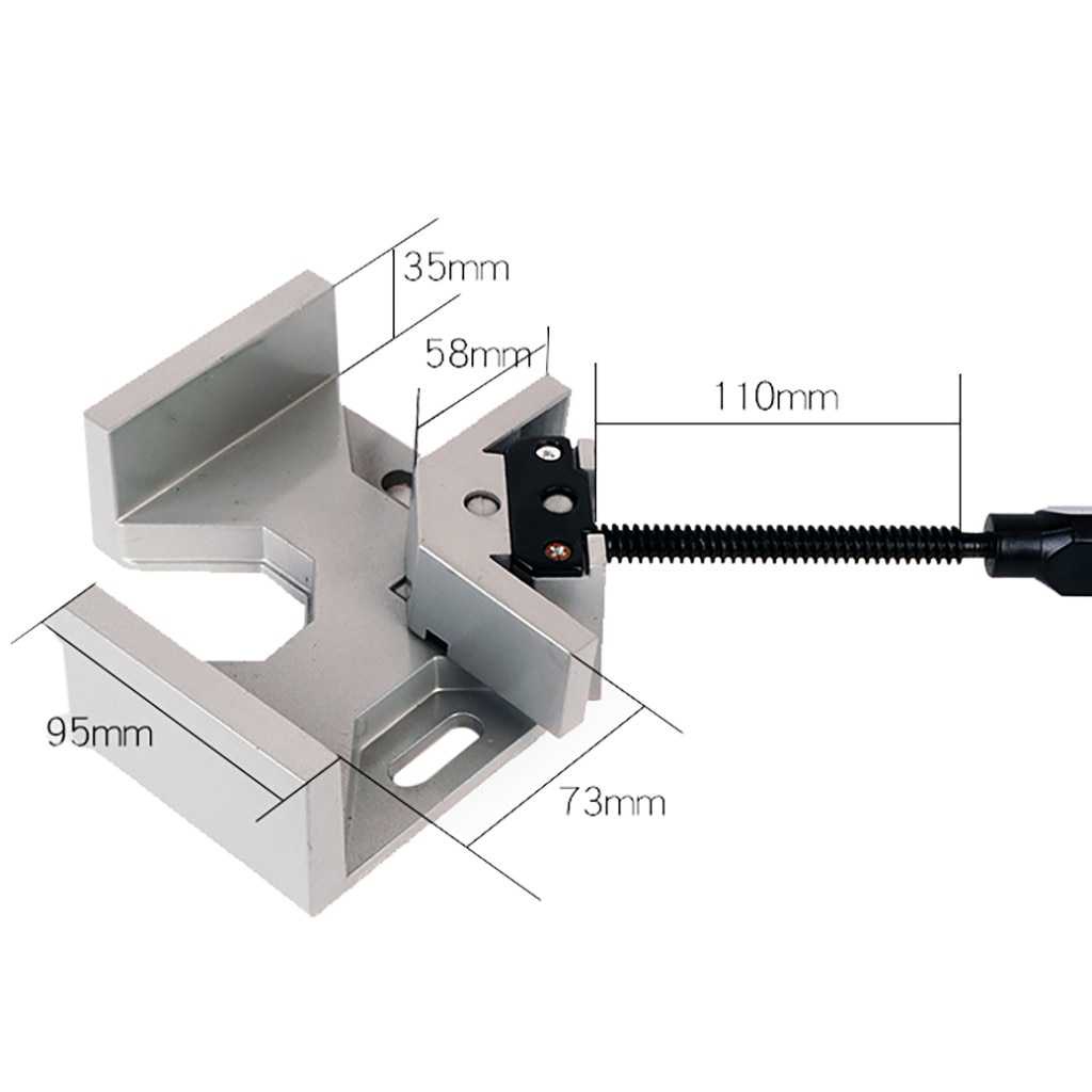 Corner Clamp Penjepit Sudut Frame Kaca Kayu 90 Derajat / Penjepit Sudut Kaca Meja Kayu Siku / Klem Clem Clamp Jepit Penjepit Kayu Stainles / Alat Penjepit Kayu Besi Kaca Lemari Aquarium Cermin Pres Siku / Alat Capit Besi Jepit Tukang Kayu / Clamp Meja Cat