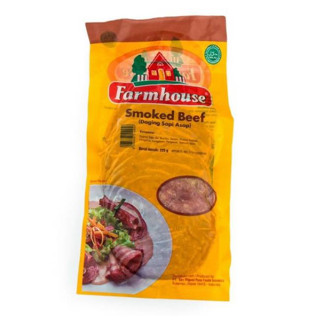 

FARMHOUSE SMOKED BEEF SPICY 225GR