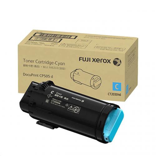 Toner Fuji Xerox CT203046 Cyan High Capacity Cartridge For CP505D