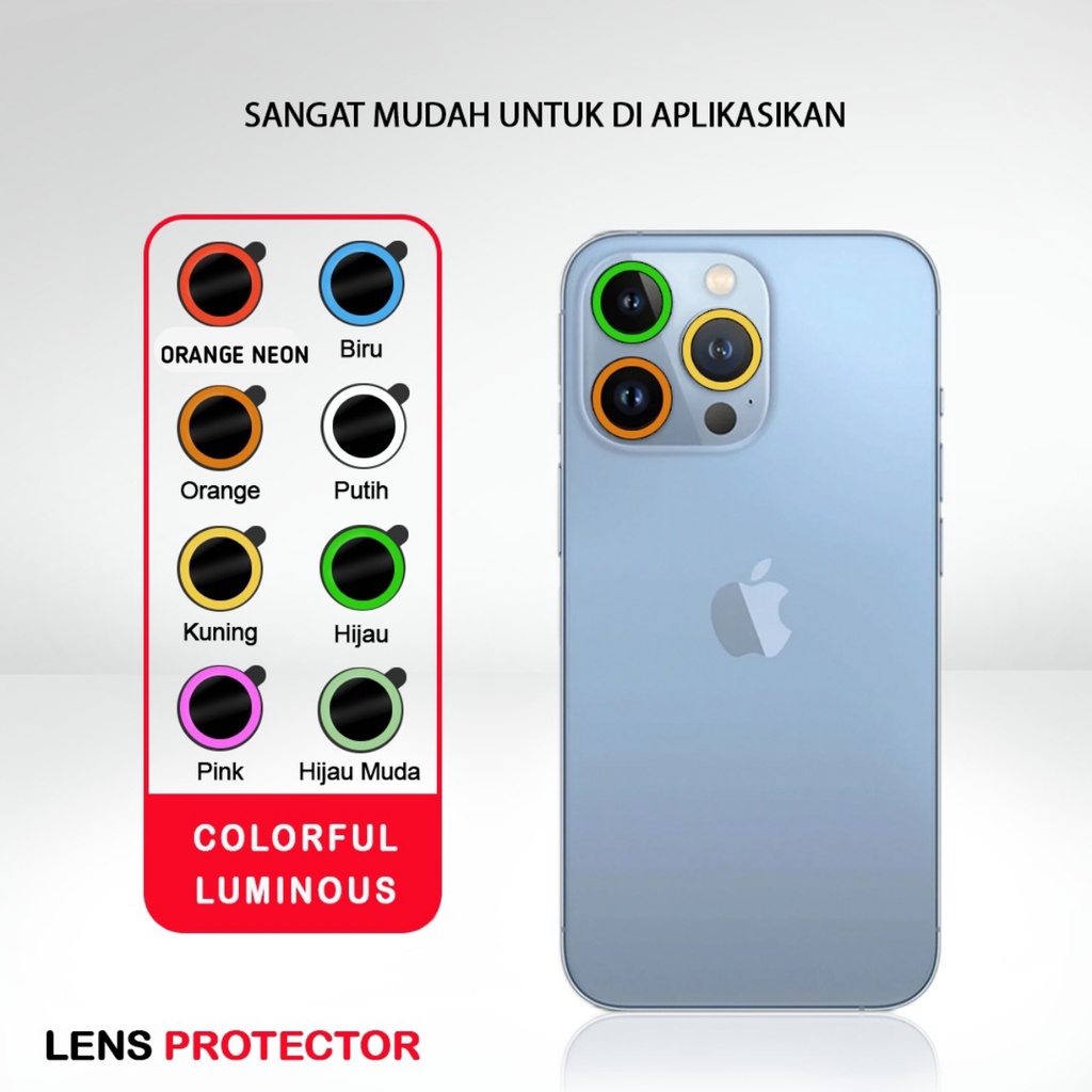 RING LENSA KAMERA LUMINOUS YI TAI FOR IPHONE 14 IPHONE 14 PLUS