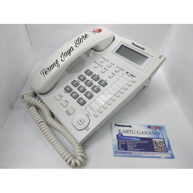Jual Telepon Kabel Panasonic Kx Ts880 Putih Pesawat Telepon Rumah Ts880 Indonesia Shopee Indonesia