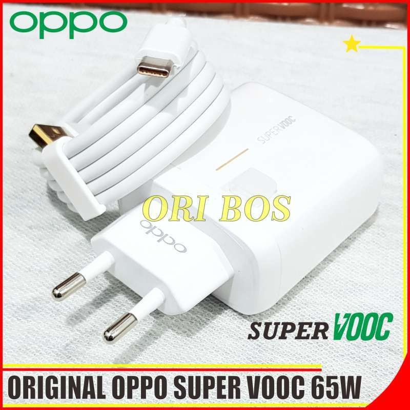 TC CHARGER OPPO RENO ACE 2 65W ORIGINAL 100% MICRO &amp; TIPE C SUPER FAST CHARGER