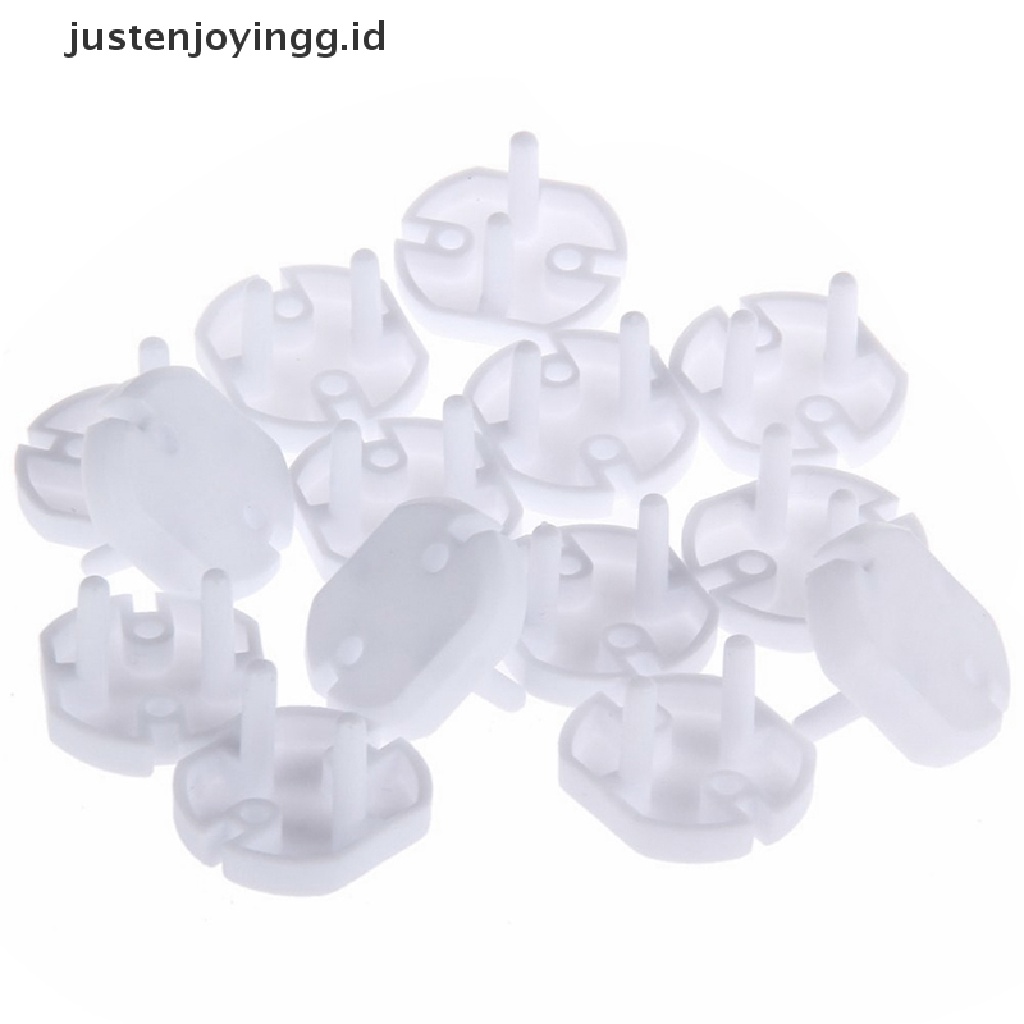 // justenjoyingg.id // 10Pcs/bag Child Guard Against Electric Shock Safety Protector Socket Cover Cap ~