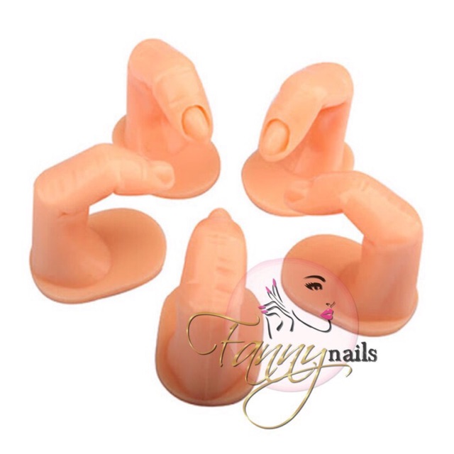 ARTIFICIAL FINGER JARI PALSU UNTUK LATIHAN NAILART / fake finger nail art practice nail display