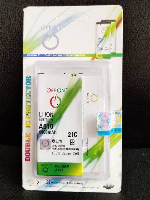 Baterai handphone samsung A510 A5 2016 A5-2016 merek OFFON