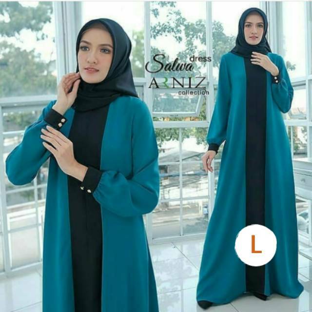 Salwa Dress by Arniz | Dress Salwa by Arniz | Dress Salwa Arniz | Salwa Dress by Arniz | Gamis Salwa