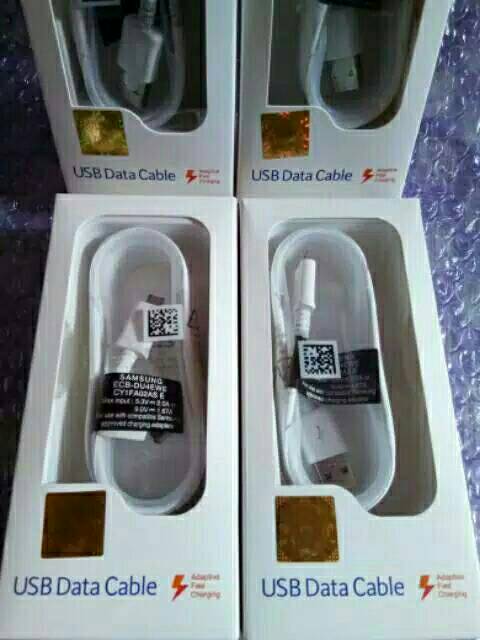 Kabel Data Samsung Original 100% Fast Charging / Kabel Data Samsung Note 4 Note 5 S5 S6 S7 A3 A5 A7