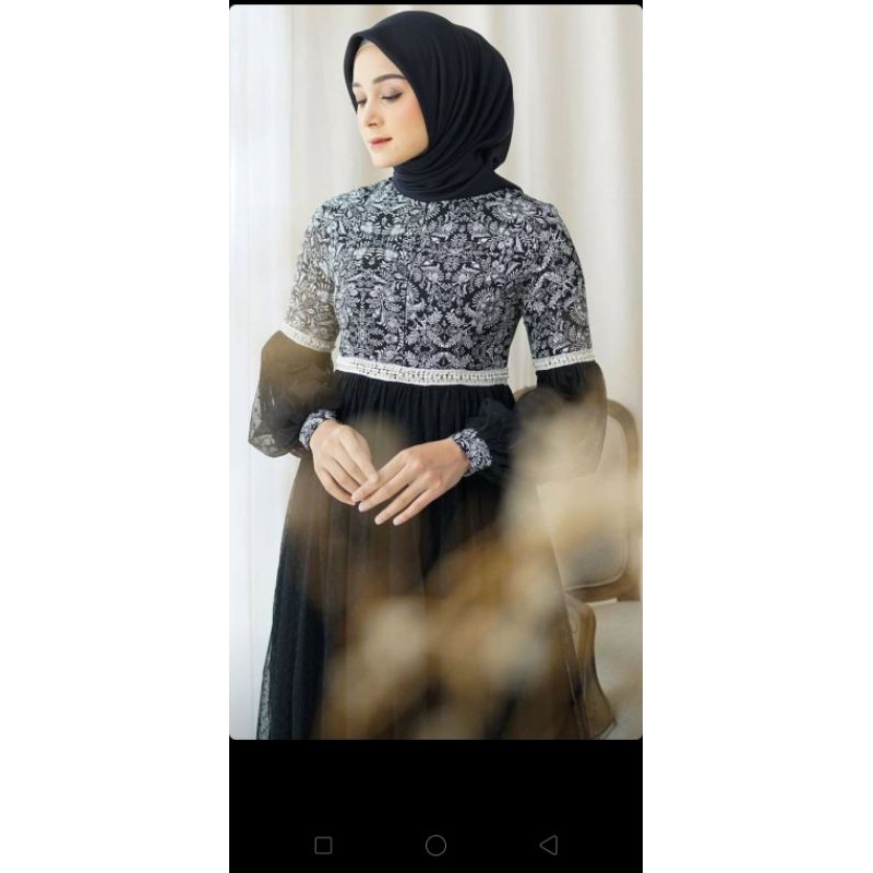 LALUNA DRESS BY MADEIRA (OPEN JASTIP)