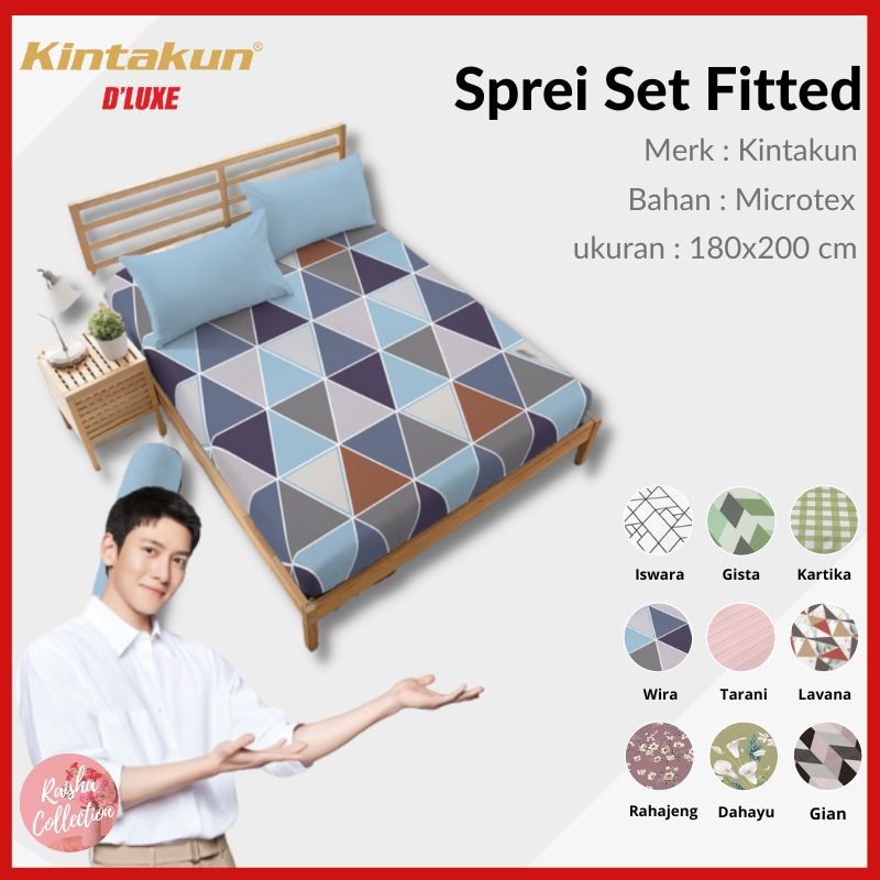 RC KINTAKUN SPREI DLUXE 180x200 King WIRA THALEA ATARYA CANDRIKA ARIADRA