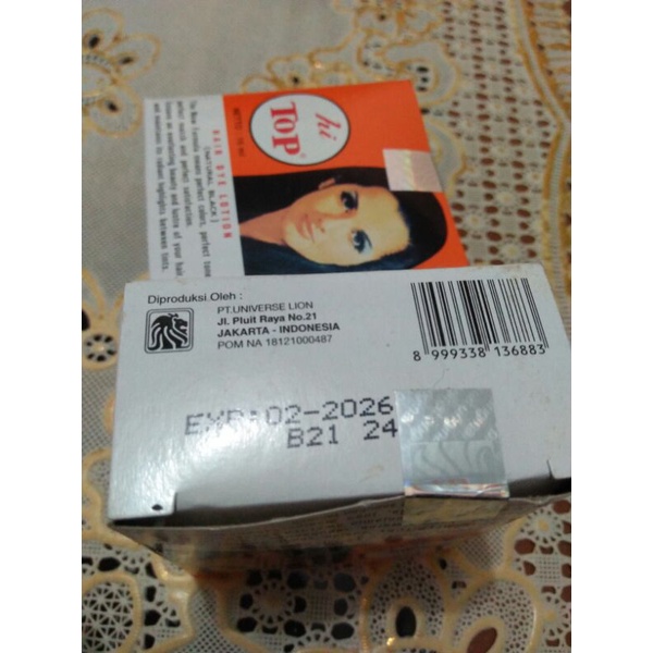 semir rambut hitam hi top