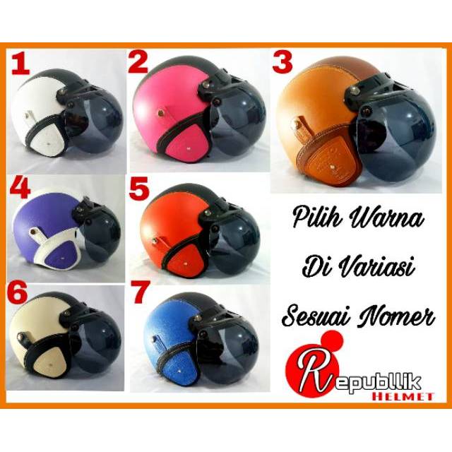 Helm BOGO dewasa kulit grosir Bkn ink/kyt/agv/bmc