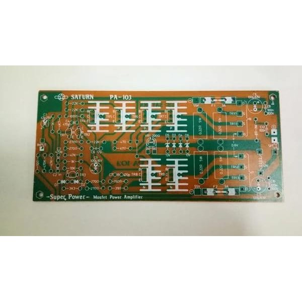 PCB Super Mosfet Power Amplifier PA-103