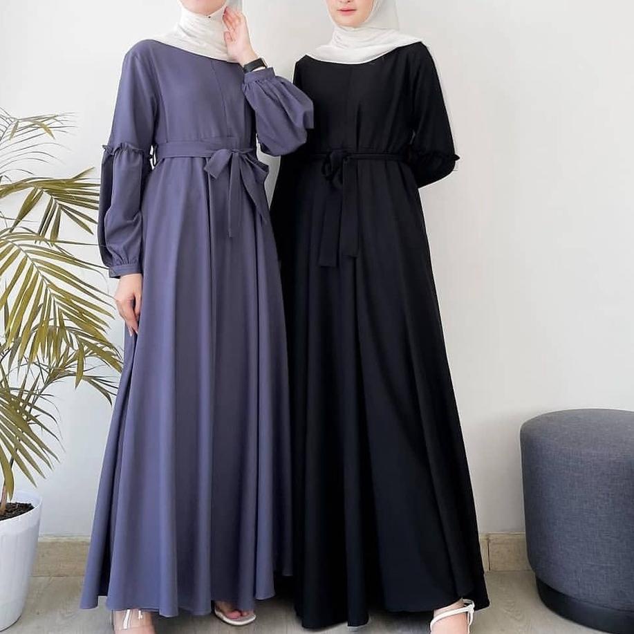 Wow Murah Meriah.. Dress muslim jenna gamis terbaru safana