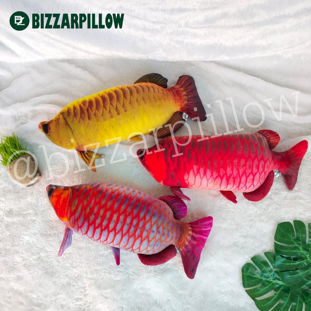 Bizzarpillow Bantal Ikan Arwana size M BZ077