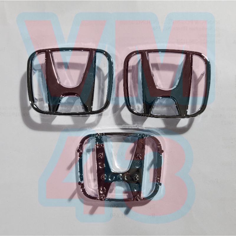 Jual Logo Emblem Stir Cover Klakson Airbag Chrome Honda CRV CRV Gen 3