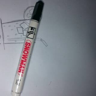 Spidol Whiteboard Papan Tulis Putih Snowman Non Permanen | Shopee Indonesia