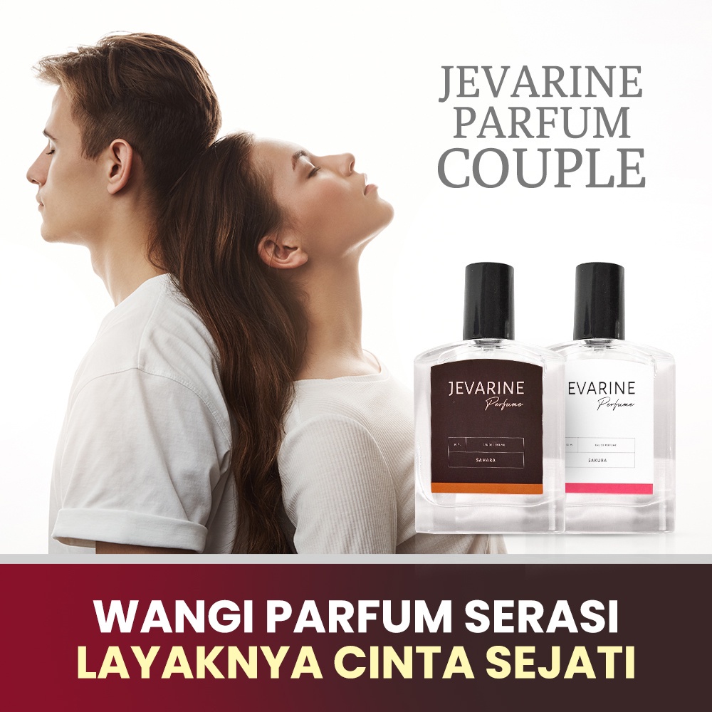COD PARFUM JEVARINE COUPLE / JEVARINE SAKURA &amp; SAHARA PARFUME / PARFUM PASANGAN (ORIGINAL) PARFUM NARSIS by JAVARINE