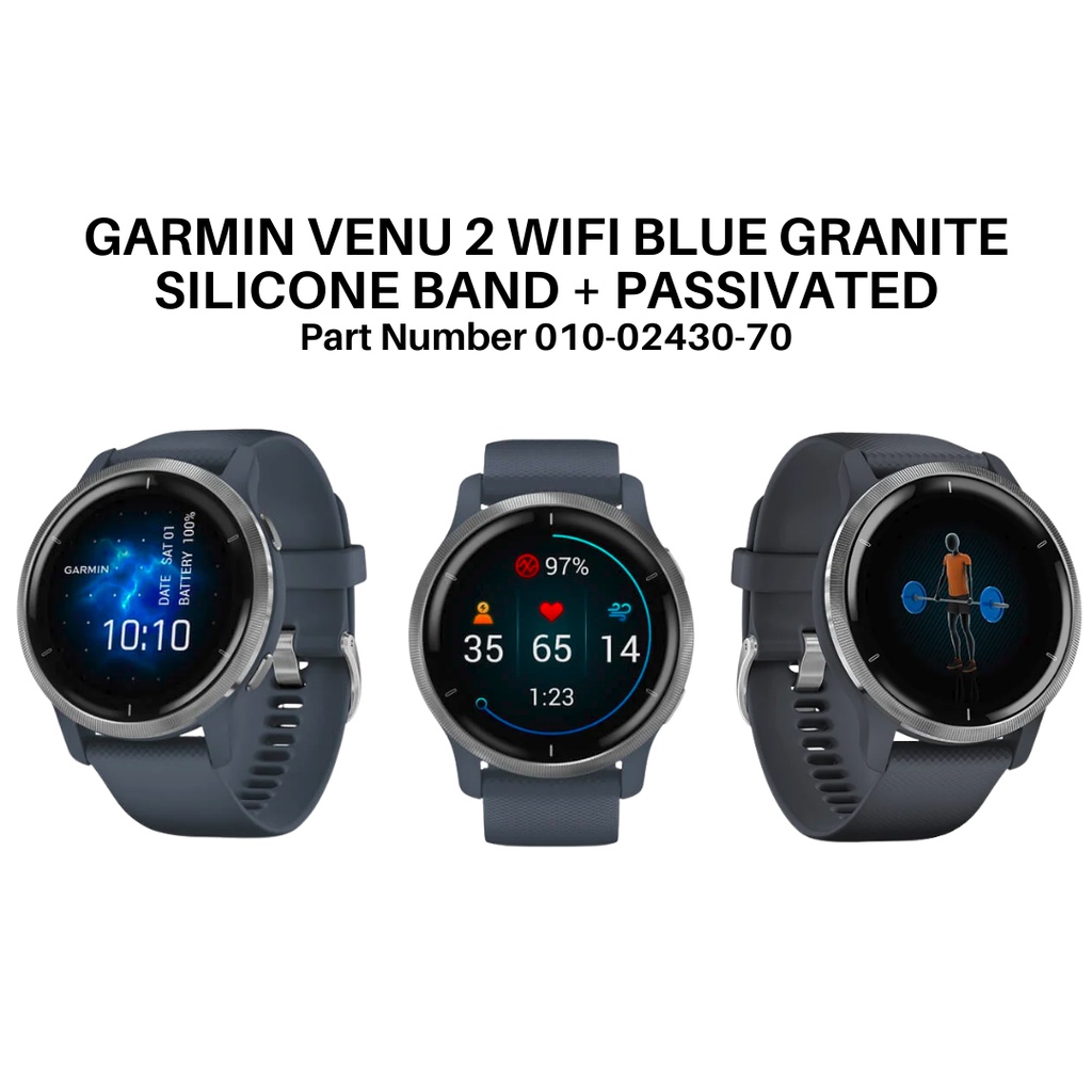 GARMIN SMARTWATCH VENU 2 WIFI GPS NEW GARANSI RESMI TAM