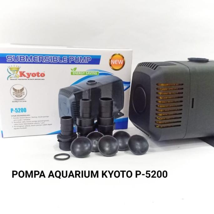 Pompa Kolam Hidroponik Kyoto P-5200 / Pompa Air Aquarium / P-5200 Terlaris....