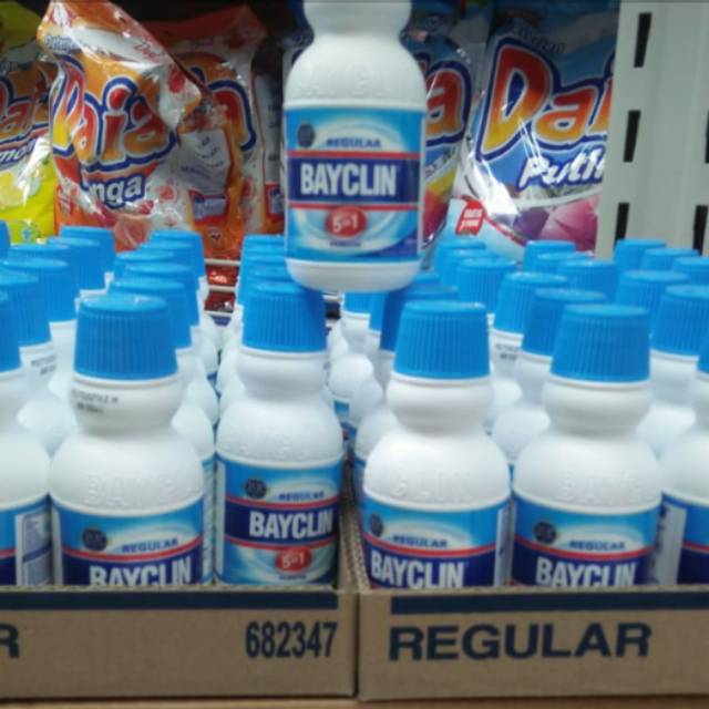 Bayklin bayclin reguler 200 ml pemutih baju