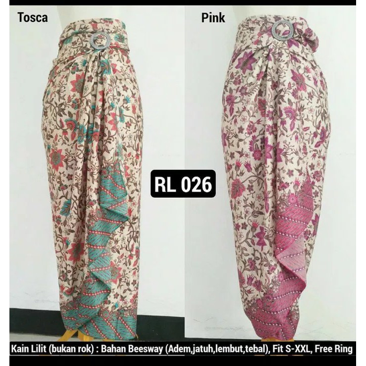 SB Collection Rok Lilit Kirani Maxi Panjang Jumbo Kain Batik Wanita