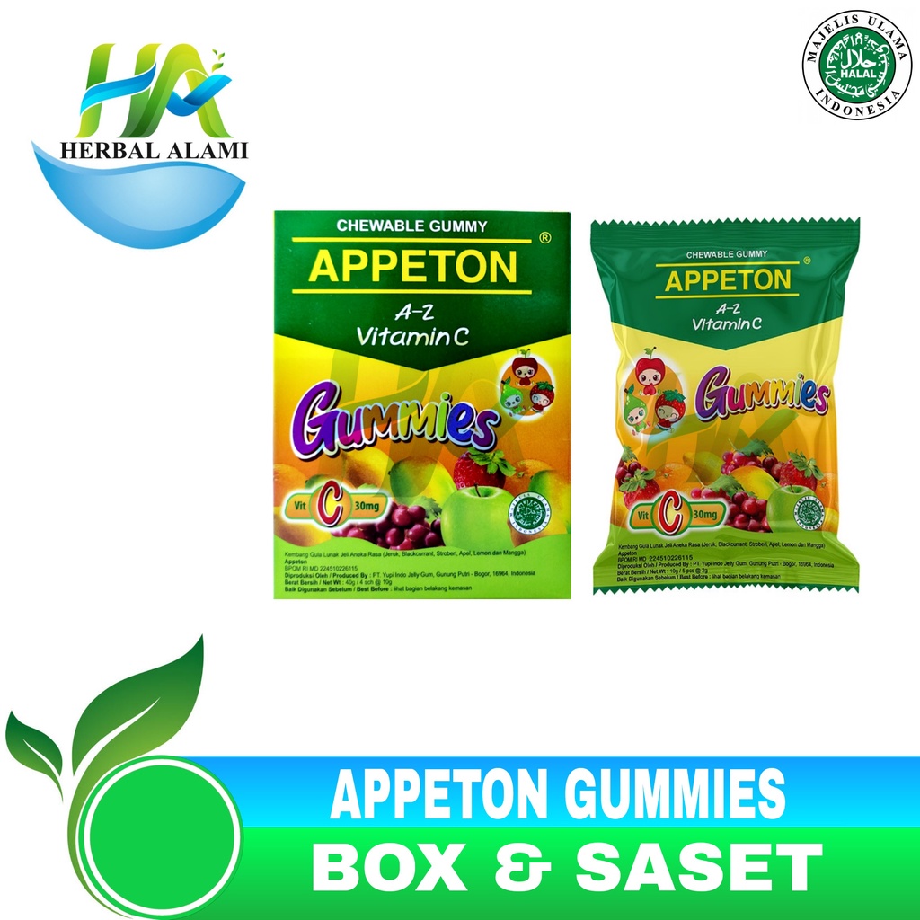 Appeton Gummies (Passtilles) - Vitamin Anak