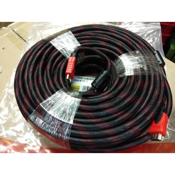 Kabel HDMI 25Meter Jaring Versi 1.4 Gold Plate