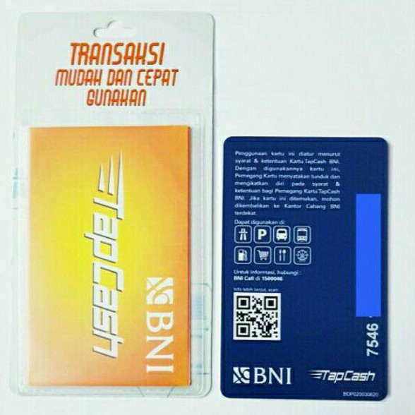 BNI Tapcash Seri Legenda Jaka Tarub /Like eMONEY eTOLL Flazz or Brizzi