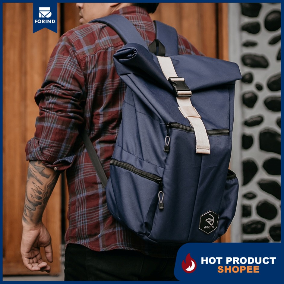 Theo Navy | Tas Ransel Gunung Outdoor Arcio