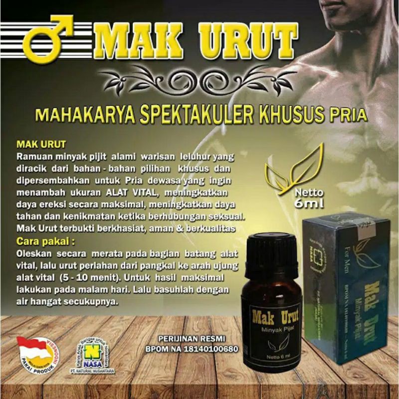 MAK URUT / MAK URUT PIJAT NASA ORIGINAL