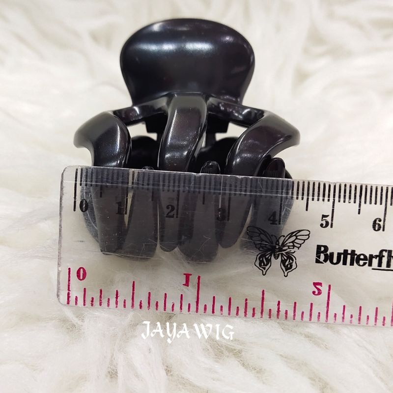 Jepit Jedai Warna Hitam Jepit Rambut 4cm