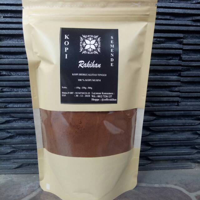 

Kopi (Robusta) dan Bumbu Kering Merk Rakihan