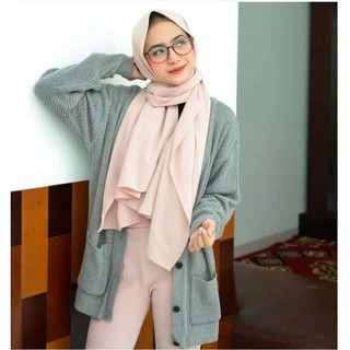 Cardigan Rajut / Cardigan Wanita MERISSA Outer Cardigan Rajut Halus