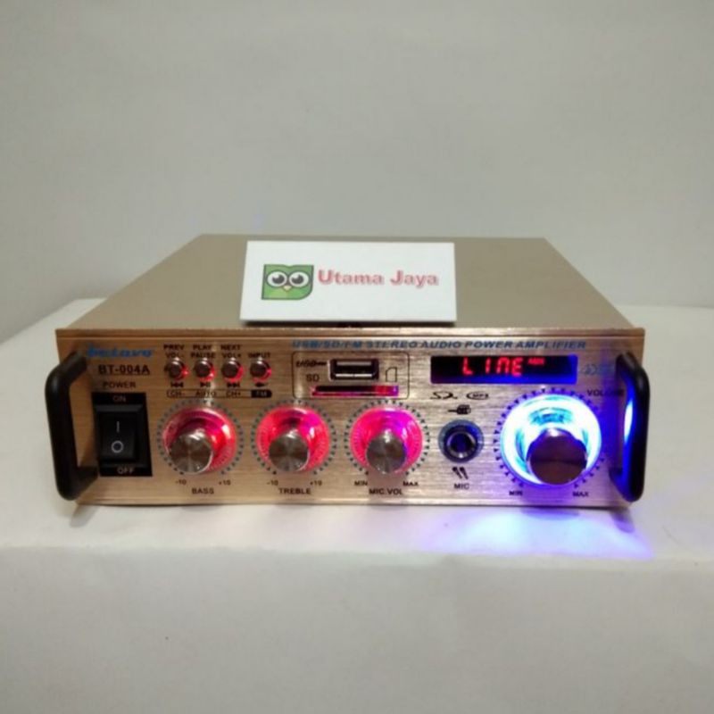 Amplifier Betavo BT-004A STREO USB AC/DC Ampli Mini