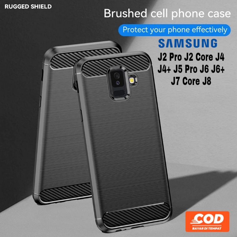Case Samsung J4 J4+ J4 plus J6 J6+ J6 plus J2 Pro J2 Core J5 Pro J7 Core J8 Soft Ultimate Fiber Mode
