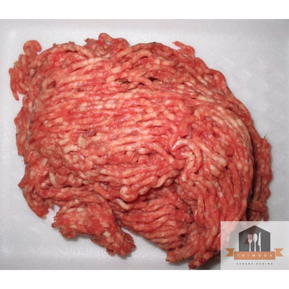 

Daging Sapi Giling / Cincang (Ground Beef) Kemasan 1kg CL90 Premium