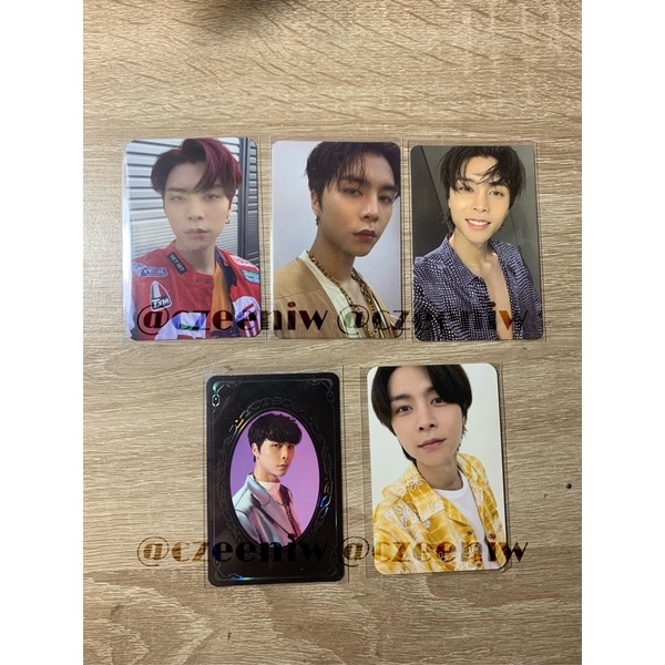 Official Photocard Johnny (2nd player kihno, future ver, seoul city, yearbook, sticker mumo sealed)