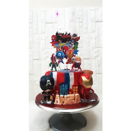 

Birthday Cake Karakter (Fondant)