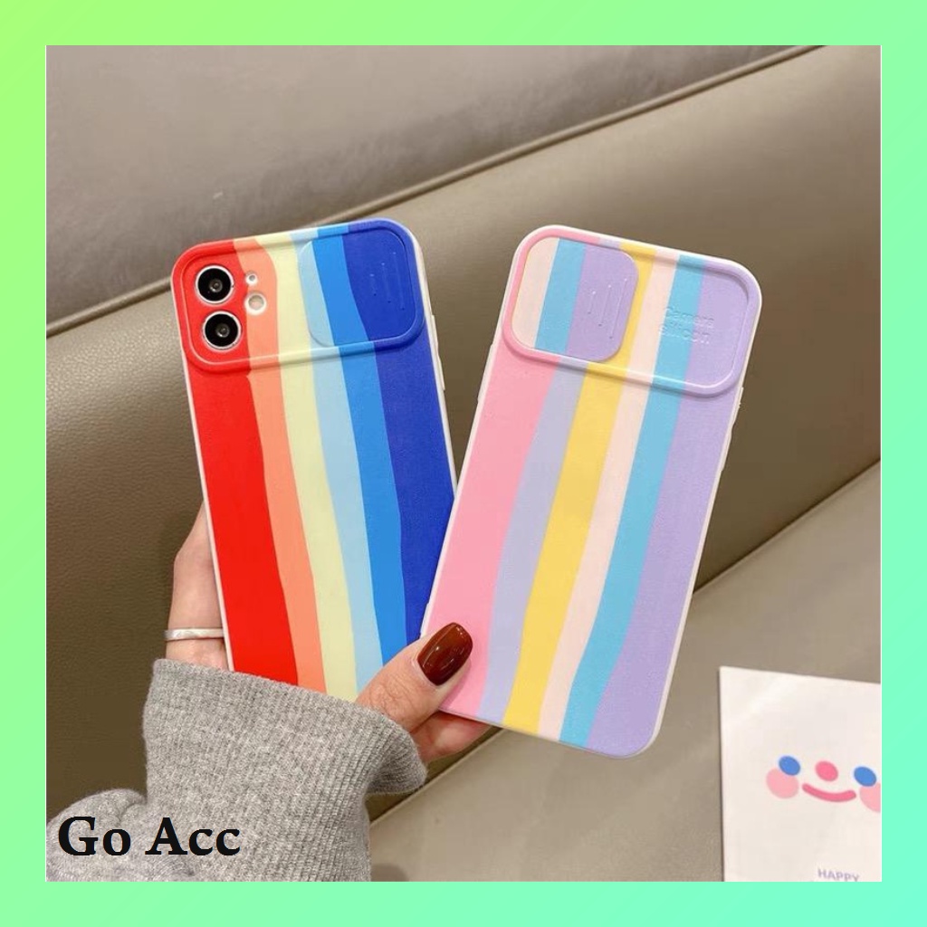 NEW Softcase Window pelangi for Oppo A1K A54 A74 RENO 5F, Realme C20 C21 C25 C2