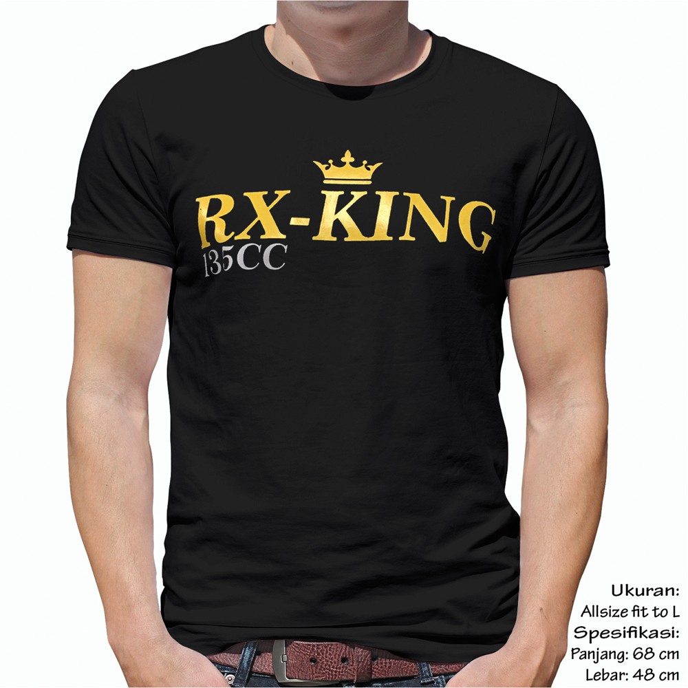 Kaos Motor RX King Bensin Murni Shopee Indonesia