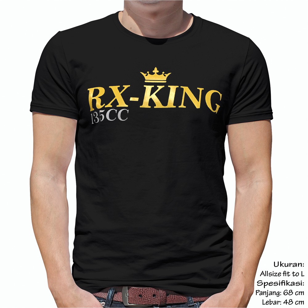 Kaos Motor RX King Bensin Murni Shopee Indonesia