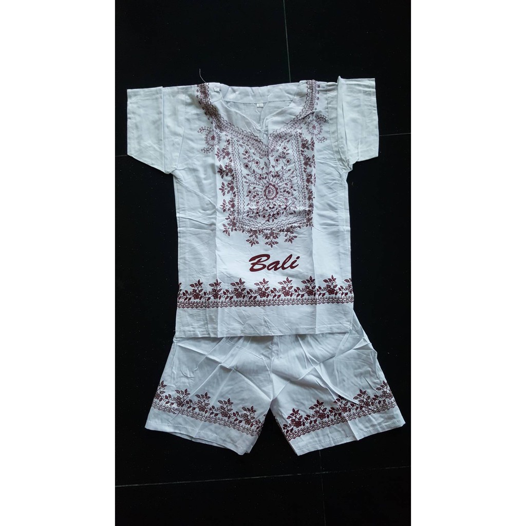 BAJU BALI SETELAN ANAK KECIL UKURAN L Shopee Indonesia BAJU BALI SETELAN ANAK KECIL UKURAN L Shopee Indonesia