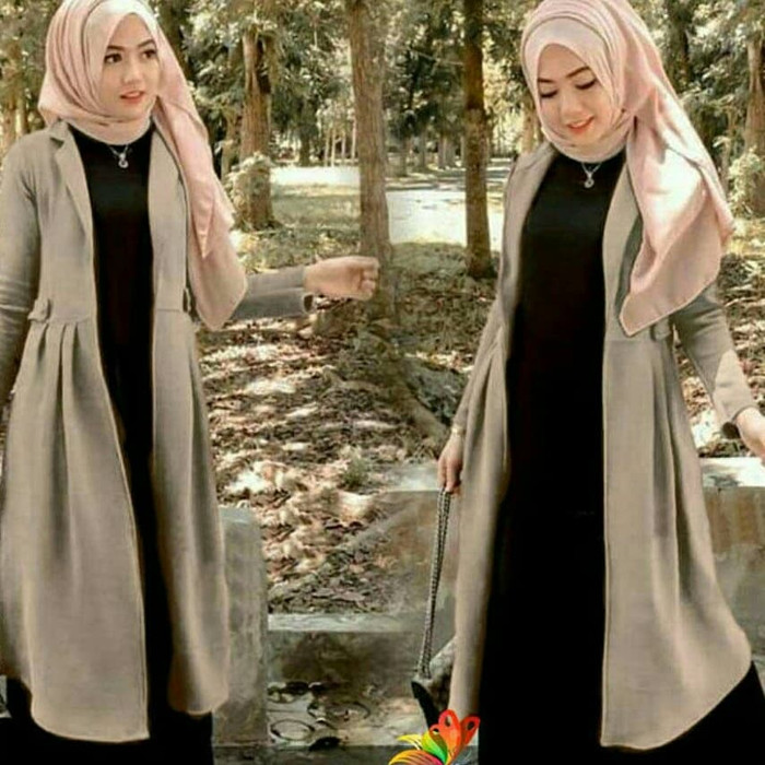 long other cardigan baju wanita longcardi