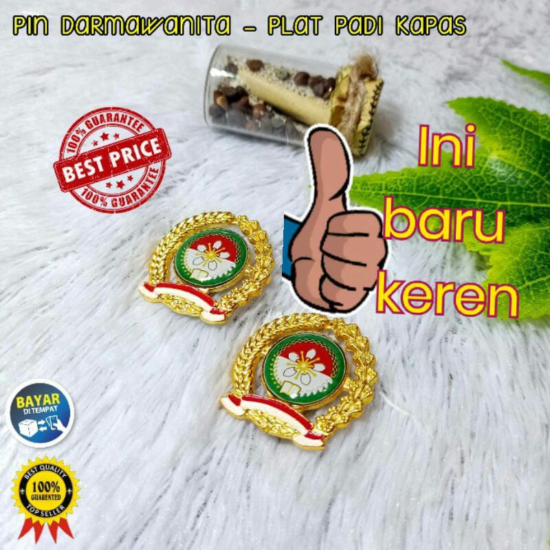 Pin Dharma Wanita Persatuan (DWP) Original Murah Berkualitas